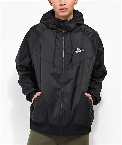 nike anorak windbreaker zwart dames|Black Windbreakers. Nike NL.